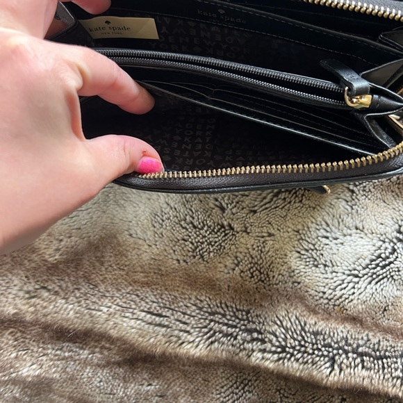 🚨Flash Sale!!!Kate Spade Pebbled Black Leather Set - Picture 5 of 11